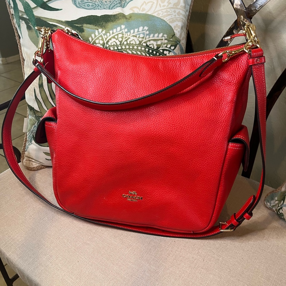 Coach Miami Red Handbag